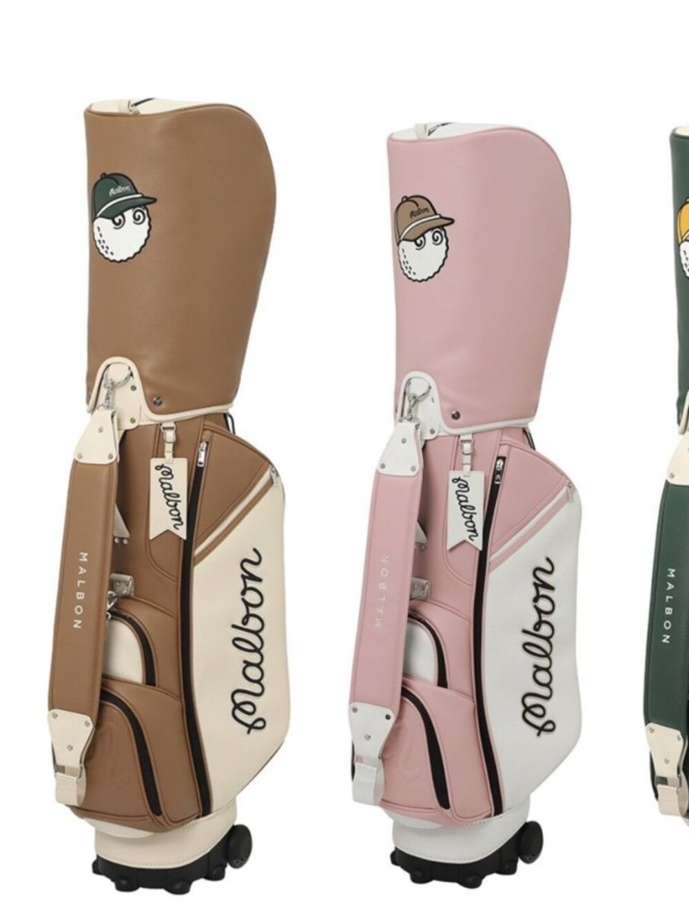 MALBON Golf Caddy Bag Caster-type 3 Color